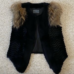 Fur vest